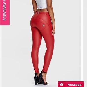 Limited edition Freddy wr.up faux leather pants